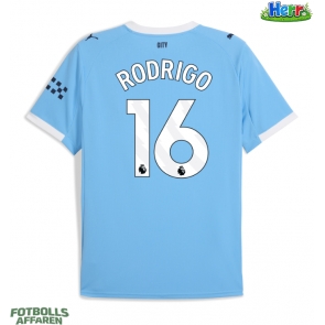 Manchester City Rodri Hernandez #16 Hemmatröja 2025-26 Kortärmad